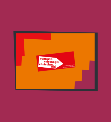 Christian Aid Week banner - Wales