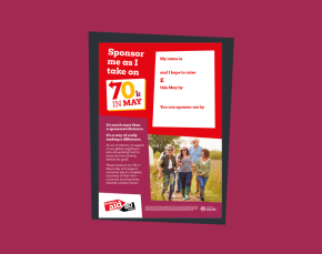 Editable sponsorship poster 70K in May thumbnail