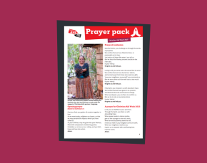 Prayer sheet thumbnail